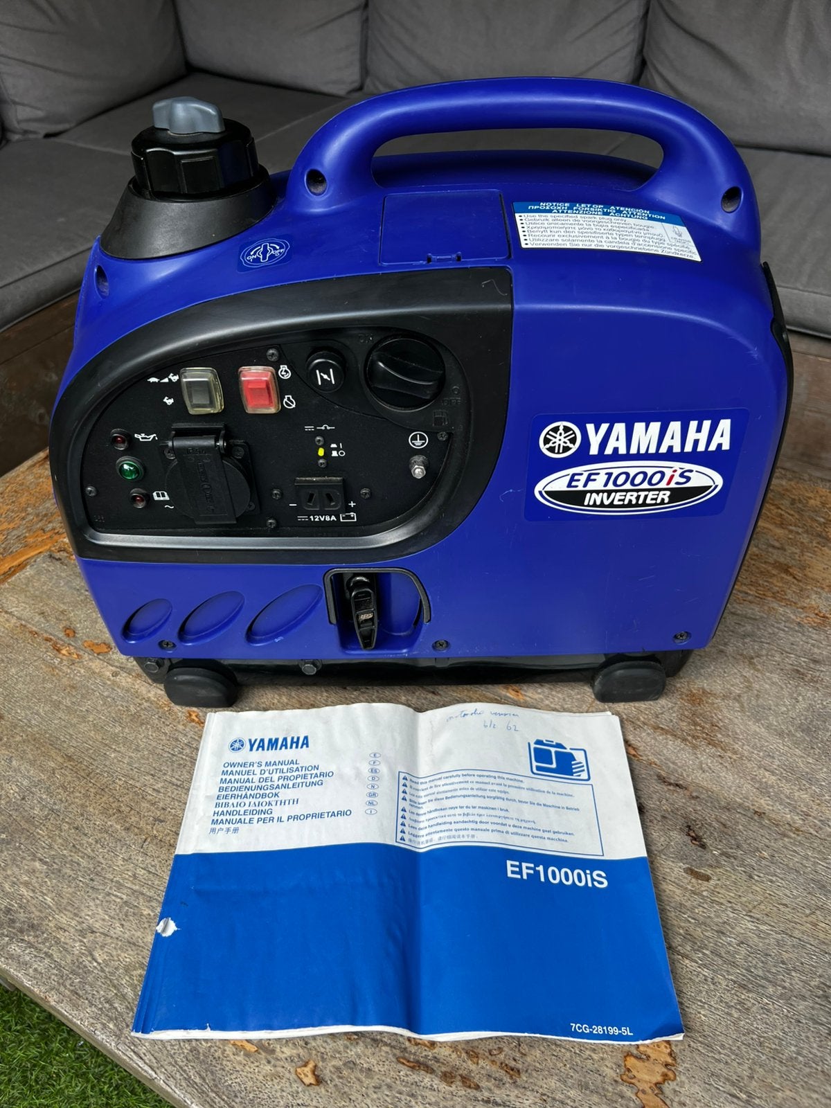 Yamaha EF1000is inverter aggregaat, Benzine, Ophalen of Verzenden, Zo goed als nieuw, Geluidgedempt