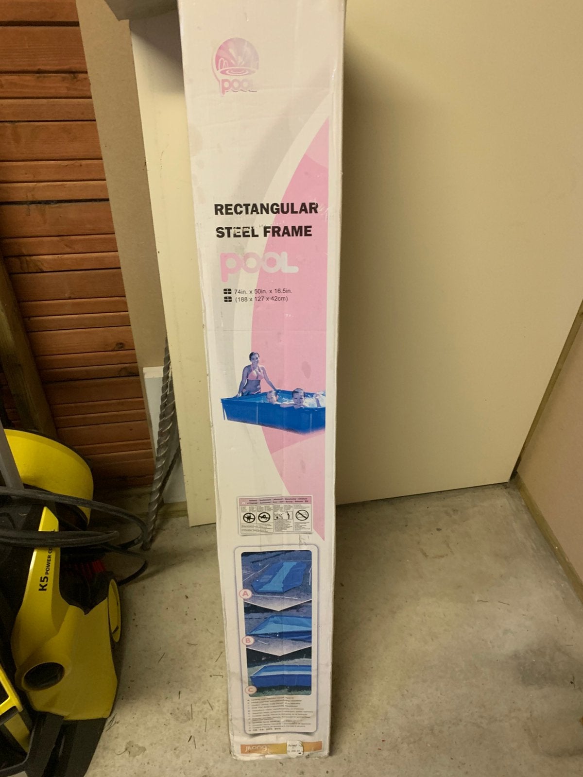 Zwembad, Ophalen, Minder dan 80 cm, Opzetzwembad, Rechthoekig