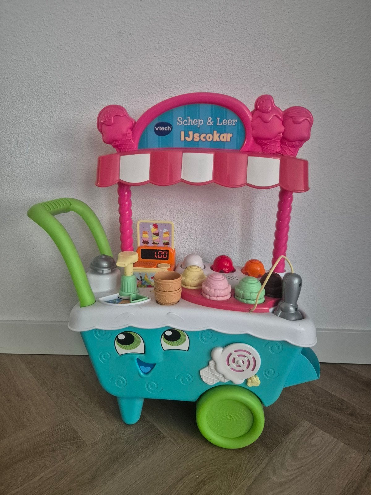 VTech Schep & Leer IJscokar - Interactief Speelgoed, Kinderen en Baby's, Ophalen, Gebruikt, 2 tot 4 jaar