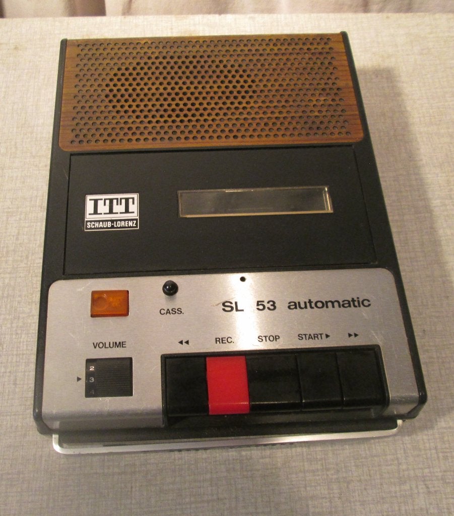 Retro Cassettespeler - ITT - SL 53 automatic, Ophalen of Verzenden, Enkel, Overige merken