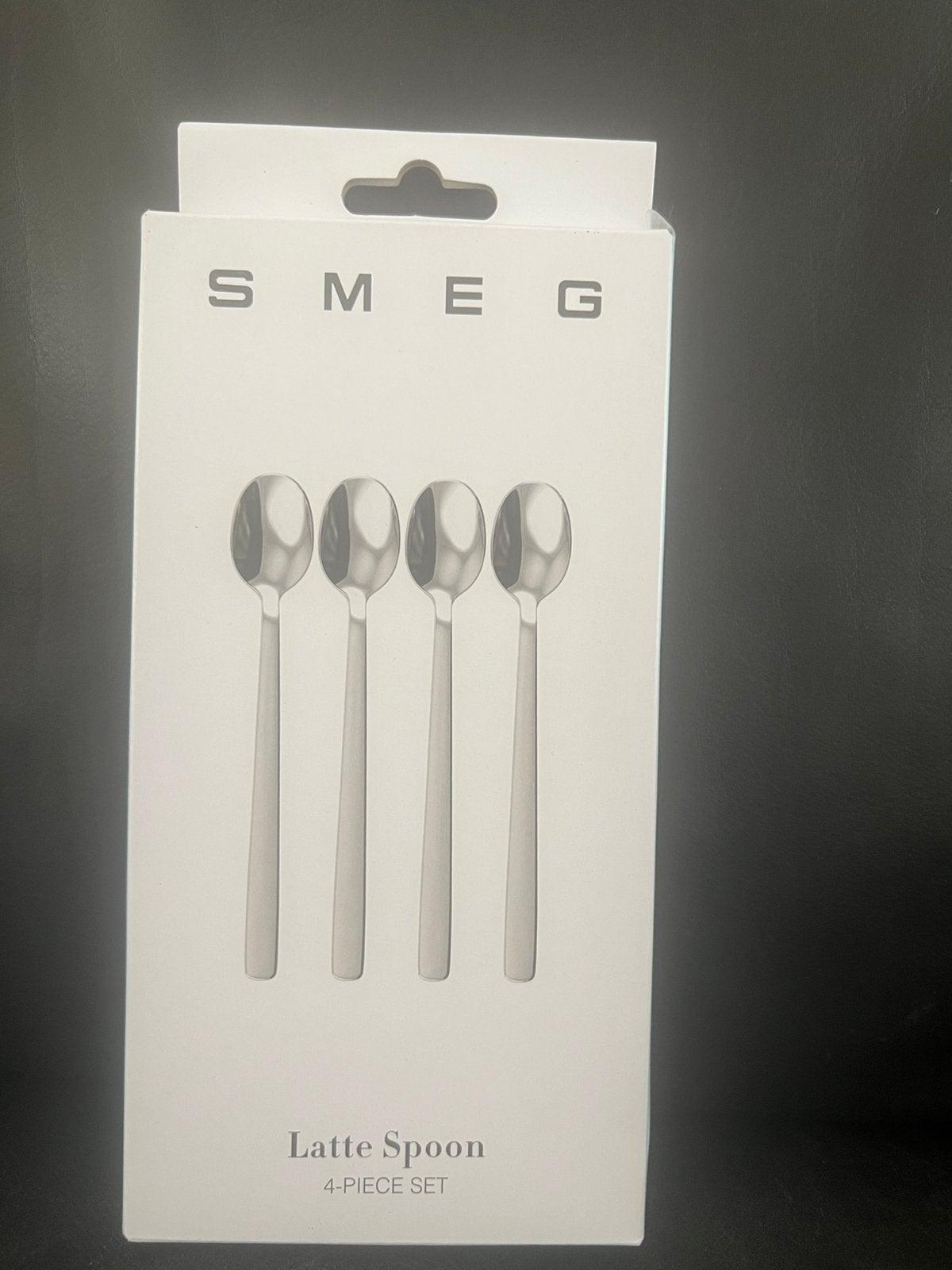 Nieuw 4 latte lepels smeg, Ophalen, Nieuw, Rvs of Chroom, Overige merken