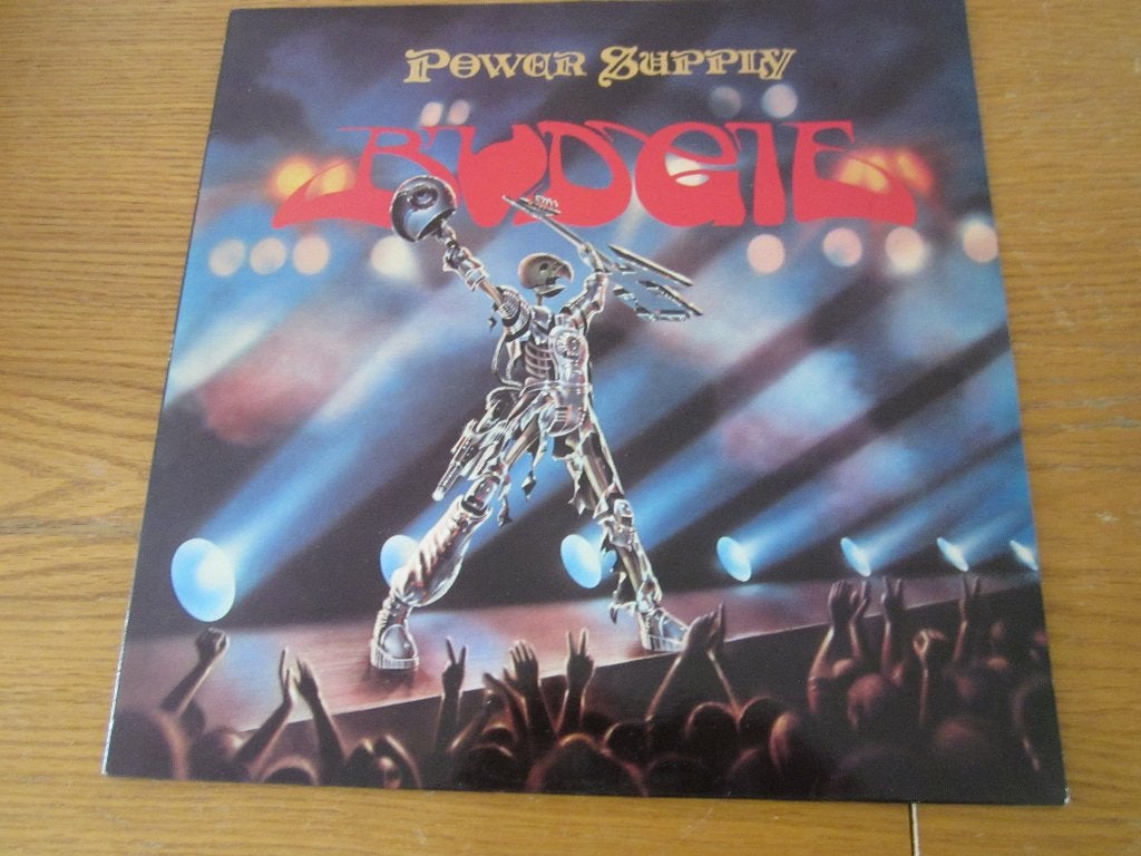 Budgie - Power Supply 1980 Active Records ACT LP 1 UK LP, LP, Hardrock, Ophalen of Verzenden, Zo goed als nieuw