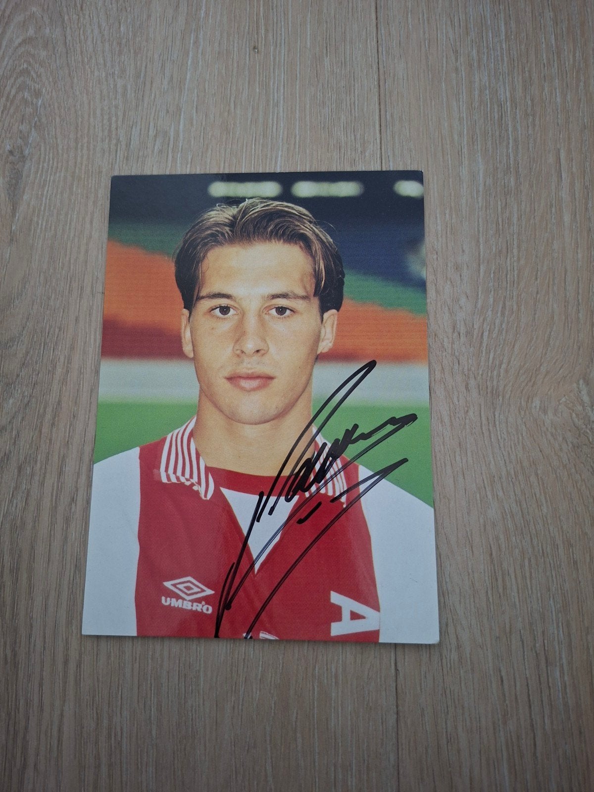 Martijn Reuser - Ajax Spelerskaart met Handtekening, Ophalen of Verzenden, Ajax, Spelerskaart