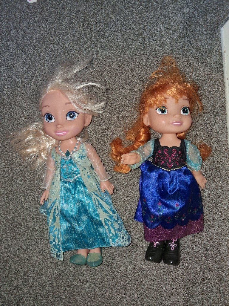 Anna en Elsa poppen, Ophalen, Zo goed als nieuw, Babypop