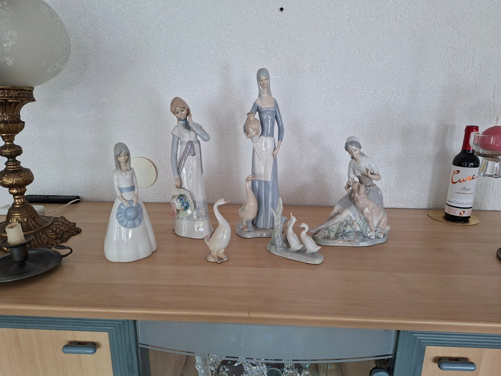 Lladro Beelden - Onbeschadigd en in Prima Conditie, Antiek en Kunst, Kunst | Beelden en Houtsnijwerken, Beeld, Steen of Keramiek