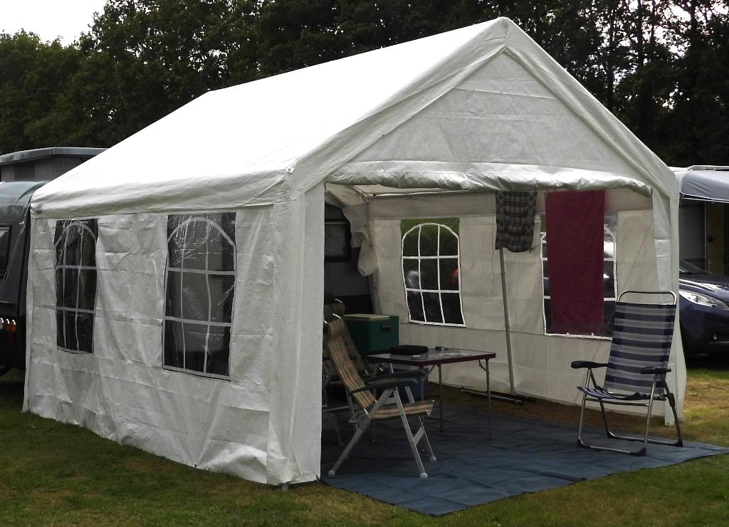 Partytent 4x4, Ophalen, Gebruikt