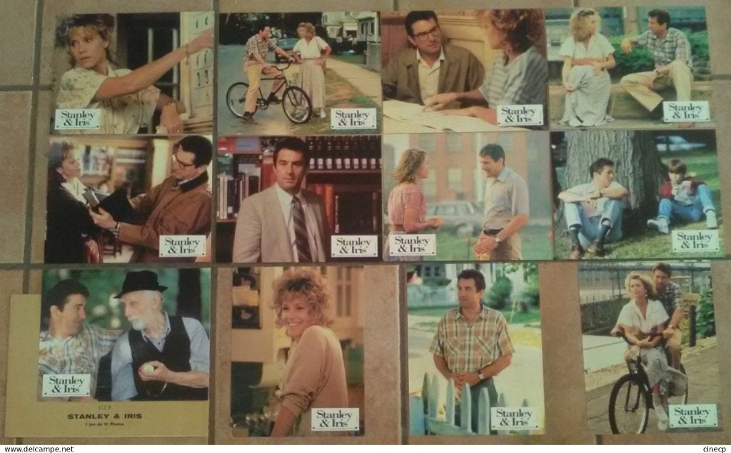 STANLEY  &  IRIS      lobbycard set., Verzenden, Nieuw, A4 of kleiner, Film en Tv