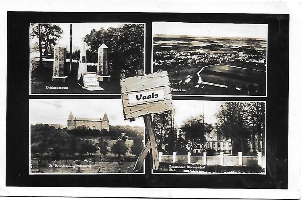 Vaals Limburg Oude gelopen ansichtkaart (6933), Ophalen of Verzenden, 1960 tot 1980, Gelopen, Limburg