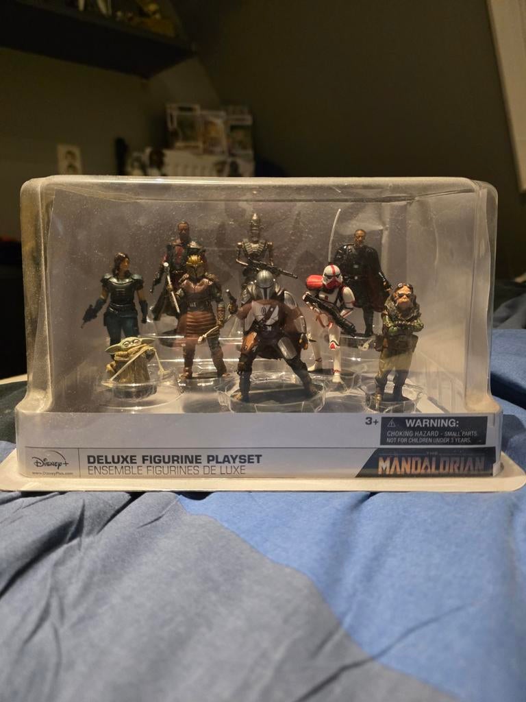 Disney The Mandalorian Deluxe Figurine Speelset, Verzamelen, Star Wars, Ophalen, Nieuw