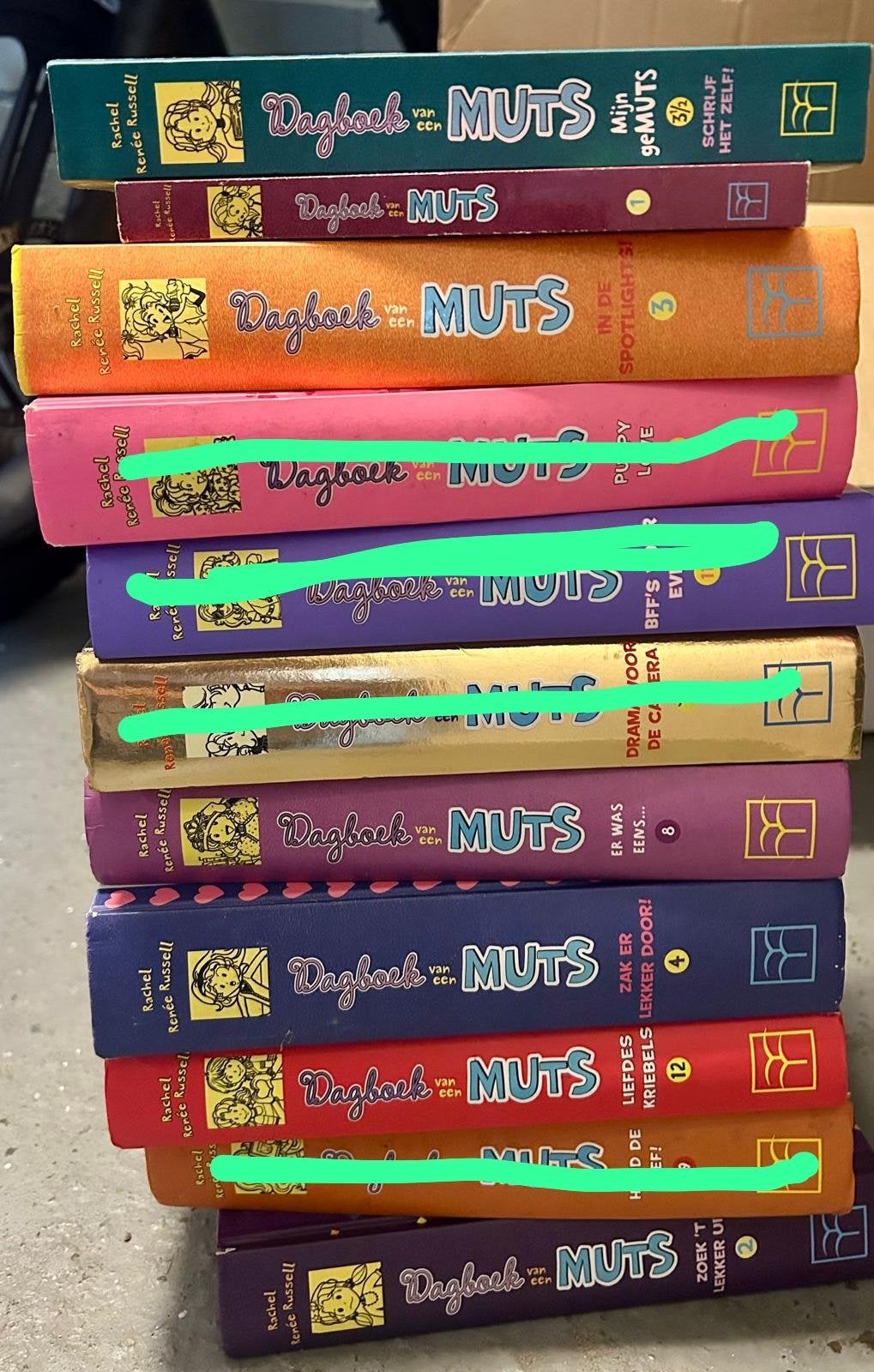 Dagboek van een Muts - Verschillende delen, Boeken, Ophalen of Verzenden, Gelezen, Fictie