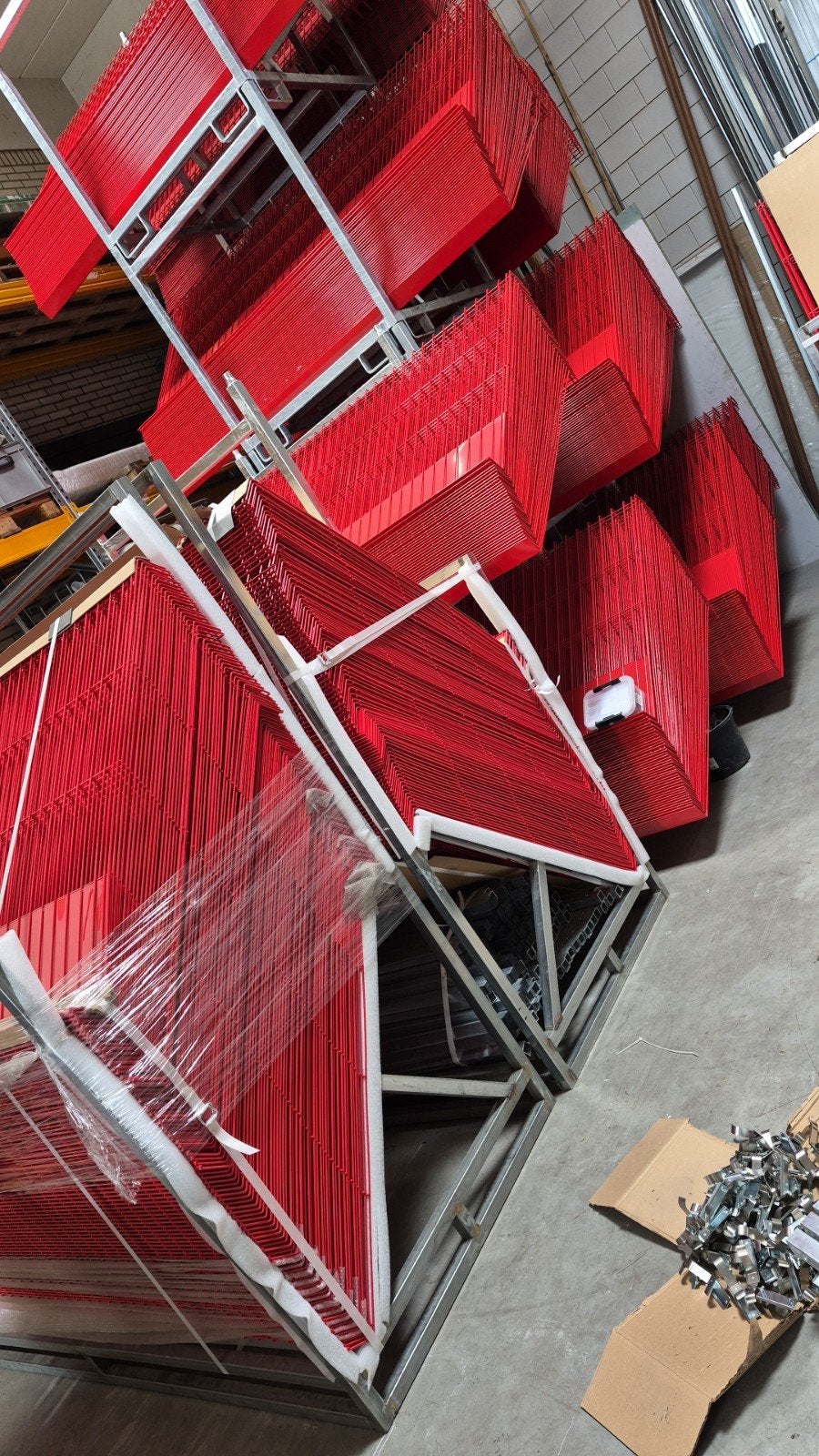 combi safe randbeveiliging hekwerk tekoop incl. staanders, Doe-het-zelf en Verbouw, Steigers, Ophalen of Verzenden, Overige typen