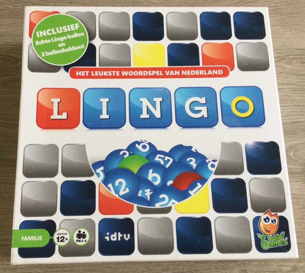 Lingo Bordspel - Het Leukste Woordspel van Nederland, Hobby en Vrije tijd, Een of twee spelers, Ophalen of Verzenden, Zo goed als nieuw