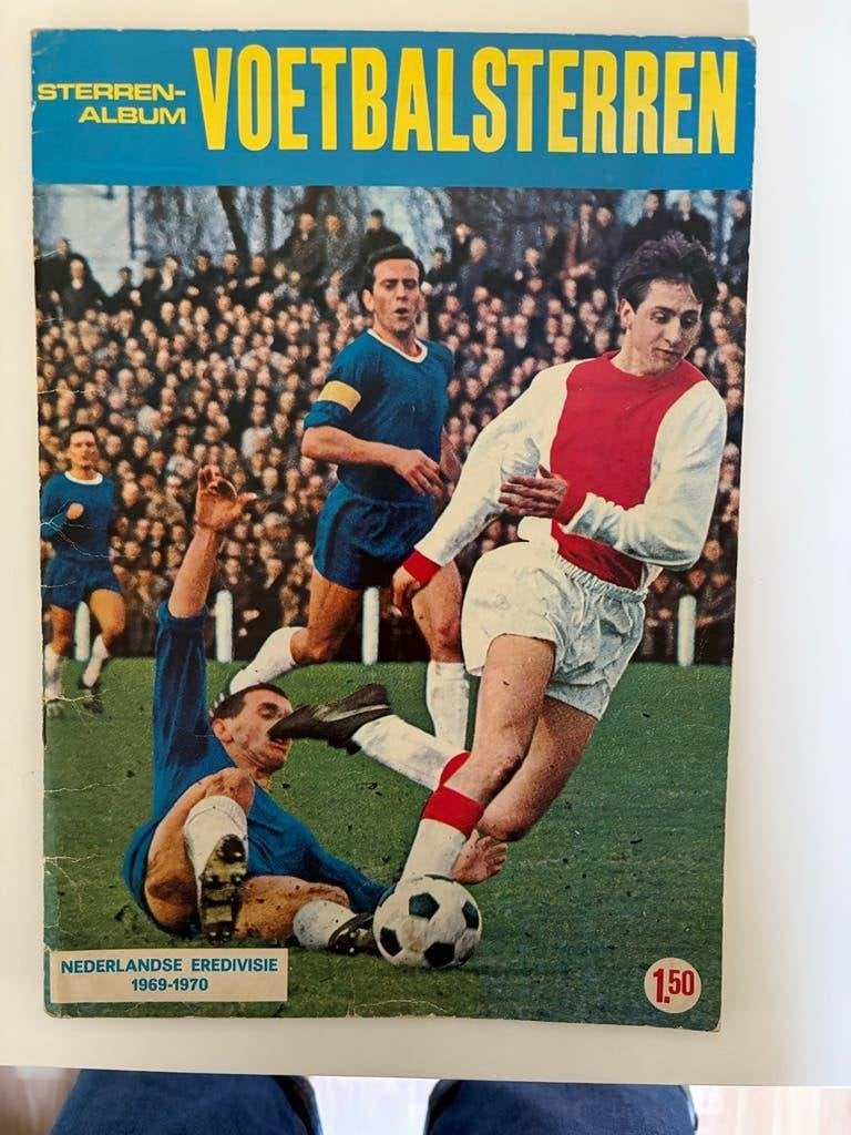 Vanderhout Voetbalsterren 1969-70 Compleet album met Cruyff, Ophalen of Verzenden, Zo goed als nieuw, Overige binnenlandse clubs