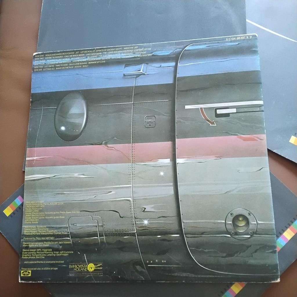 Izgs 3 lp box Wings  Over America uit 1976, Ophalen of Verzenden, Zo goed als nieuw, Overige formaten