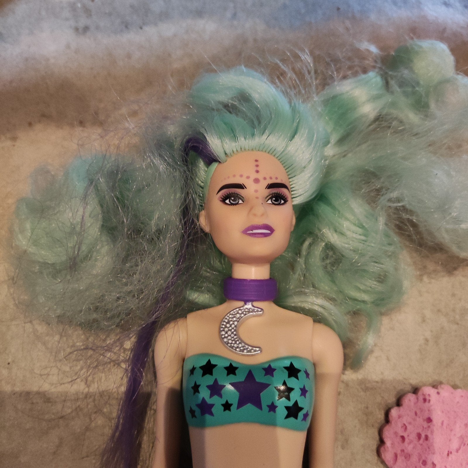 Barbie Zeemeermin Pop met Accessoires, Ophalen of Verzenden, Zo goed als nieuw, Barbie