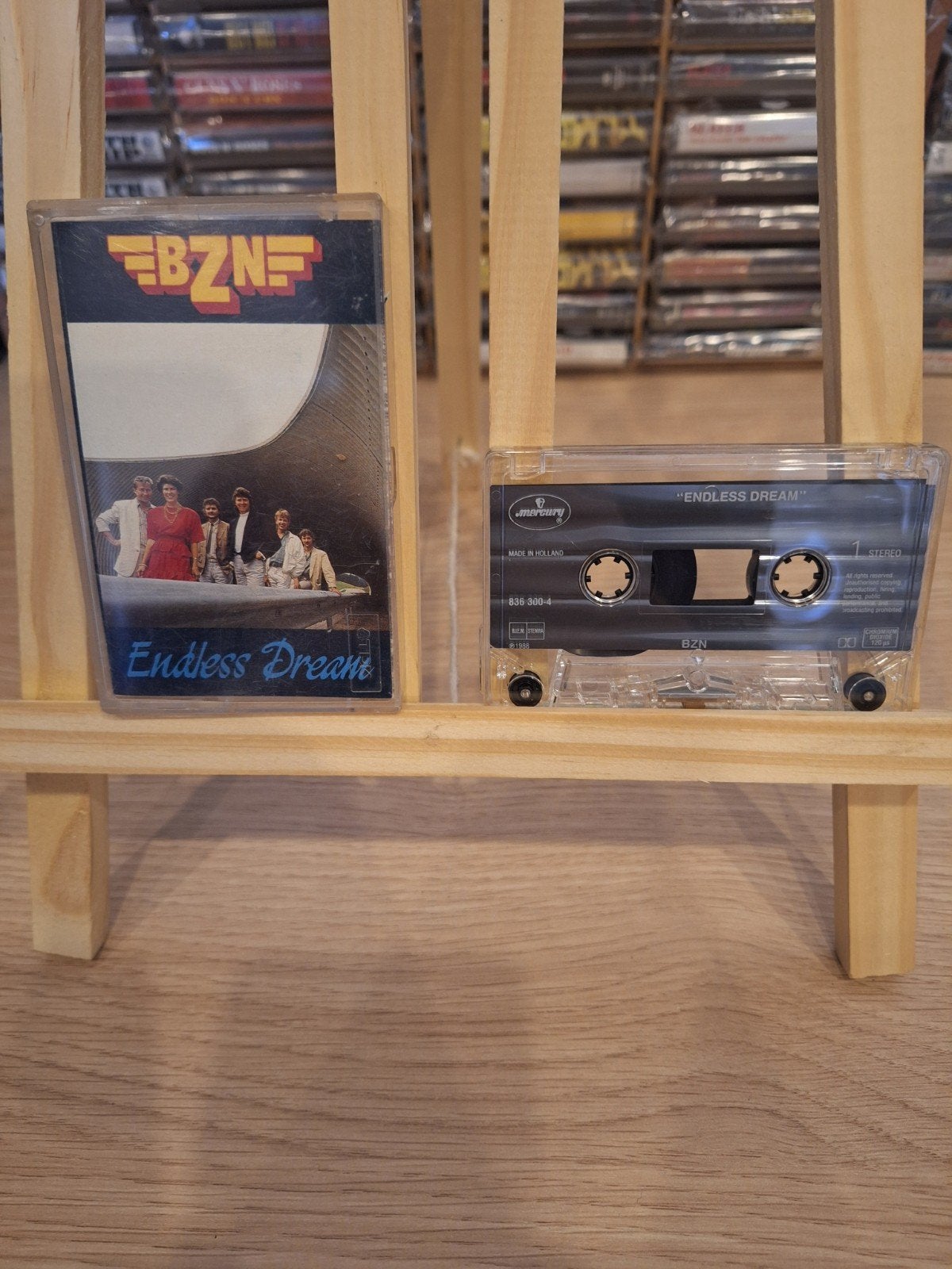BZN - Endless Dream Cassette (1988) - Pop/Nederlandstalig, Cd's en Dvd's, Cassettebandjes, Gebruikt, 1 bandje, Ophalen of Verzenden