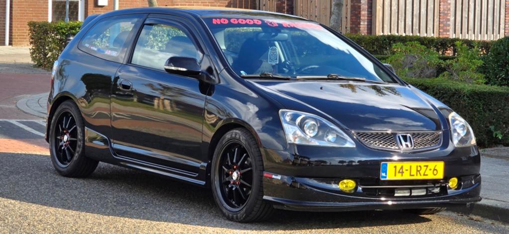 Honda Civic 1.4 I 3DR 2006 Zwart, Auto's, Honda, Particulier, Civic, Benzine, C, Hatchback, Handgeschakeld, Geïmporteerd, Zwart