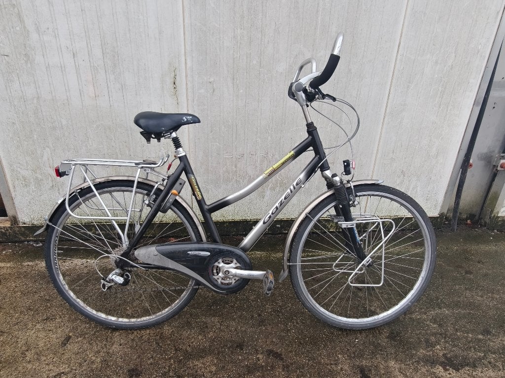 damesfiets gazelle medeo trekking 24 versnelling, Fietsen en Brommers, Ophalen, Versnellingen, Gazelle, Trommelrem