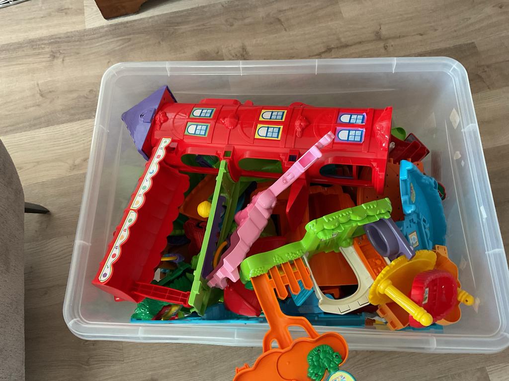 Grote set VTech Zoef Zoef Dieren met 20 poppetjes, Ophalen of Verzenden, Gebruikt, 2 tot 4 jaar