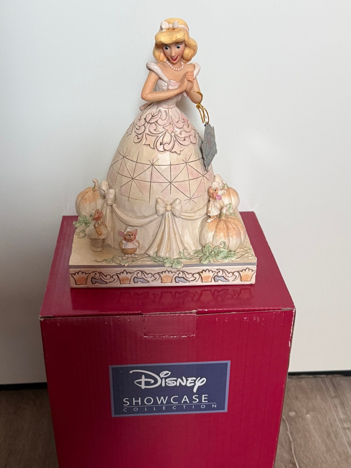 Jim Shore Disney Assepoester beeld, Ophalen of Verzenden, Assepoester of Belle, Nieuw, Beeldje of Figuurtje