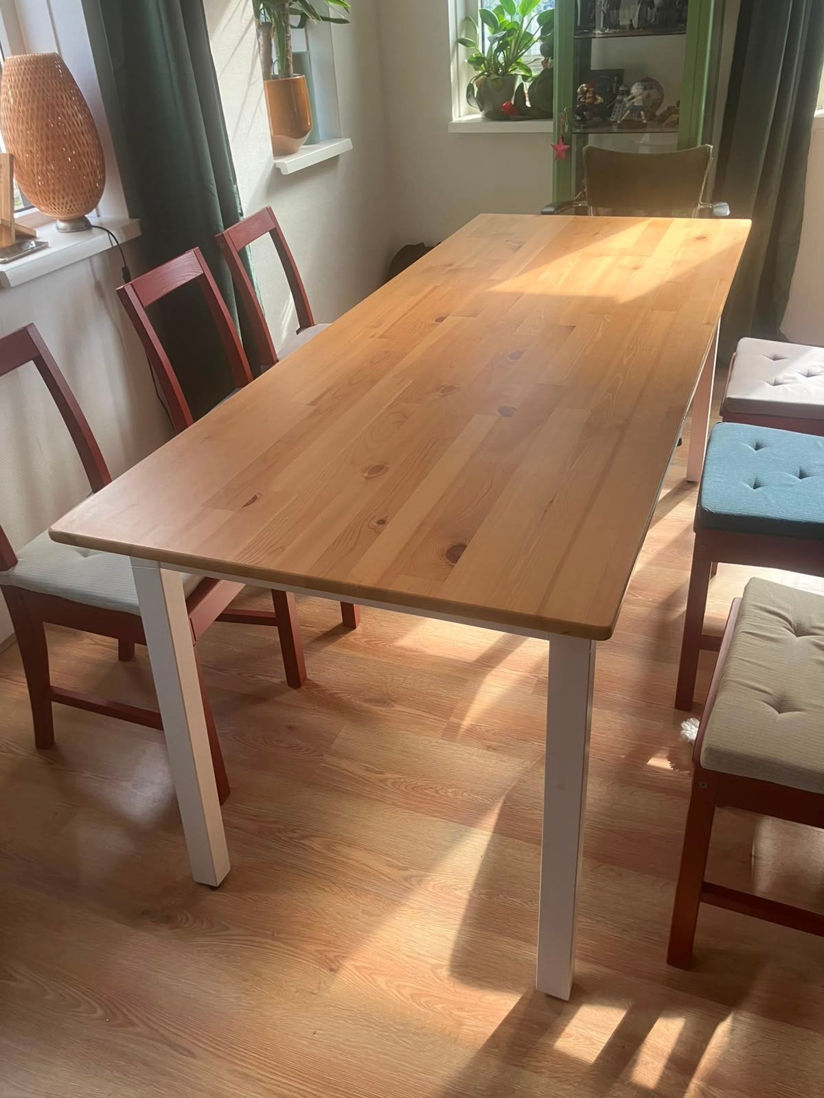 Rechthoekige Tafel - IKEA PINNTORP, Ophalen, Gebruikt, 50 tot 100 cm, Vijf personen of meer