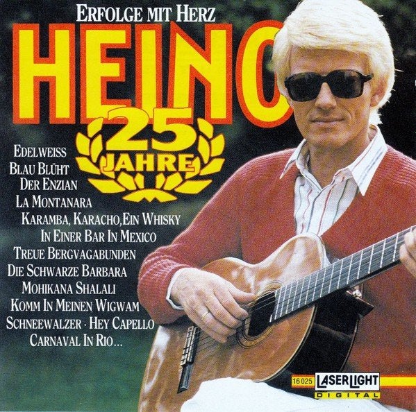 Heino - 25 Jahre Erfolge mit Herz  Originele CD Nieuw., Ophalen of Verzenden, Nieuw in verpakking, Album, Schlager