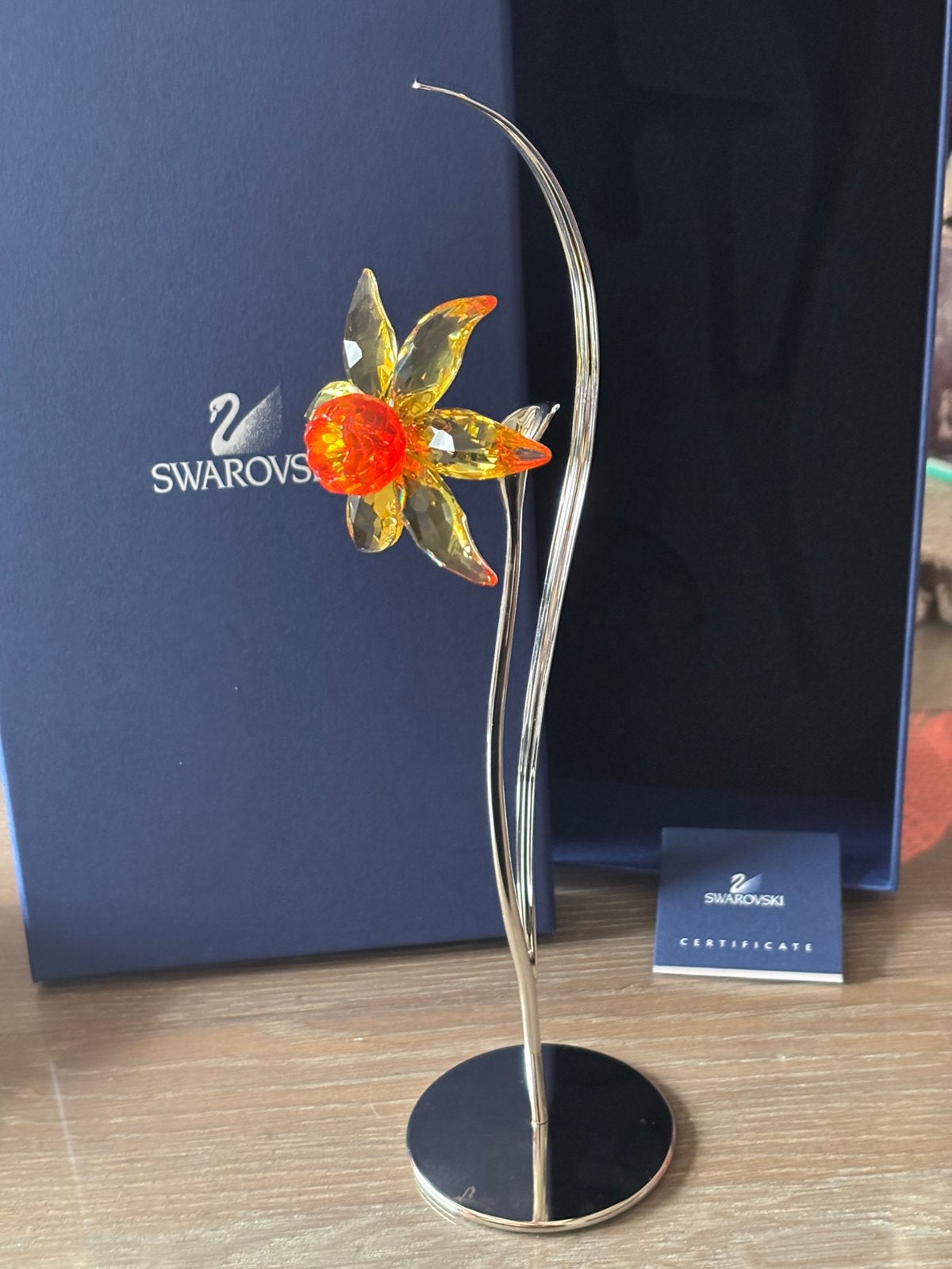 Swarovski paradise bloem Dacali, Verzamelen, Swarovski, Ophalen of Verzenden, Zo goed als nieuw, Figuurtje