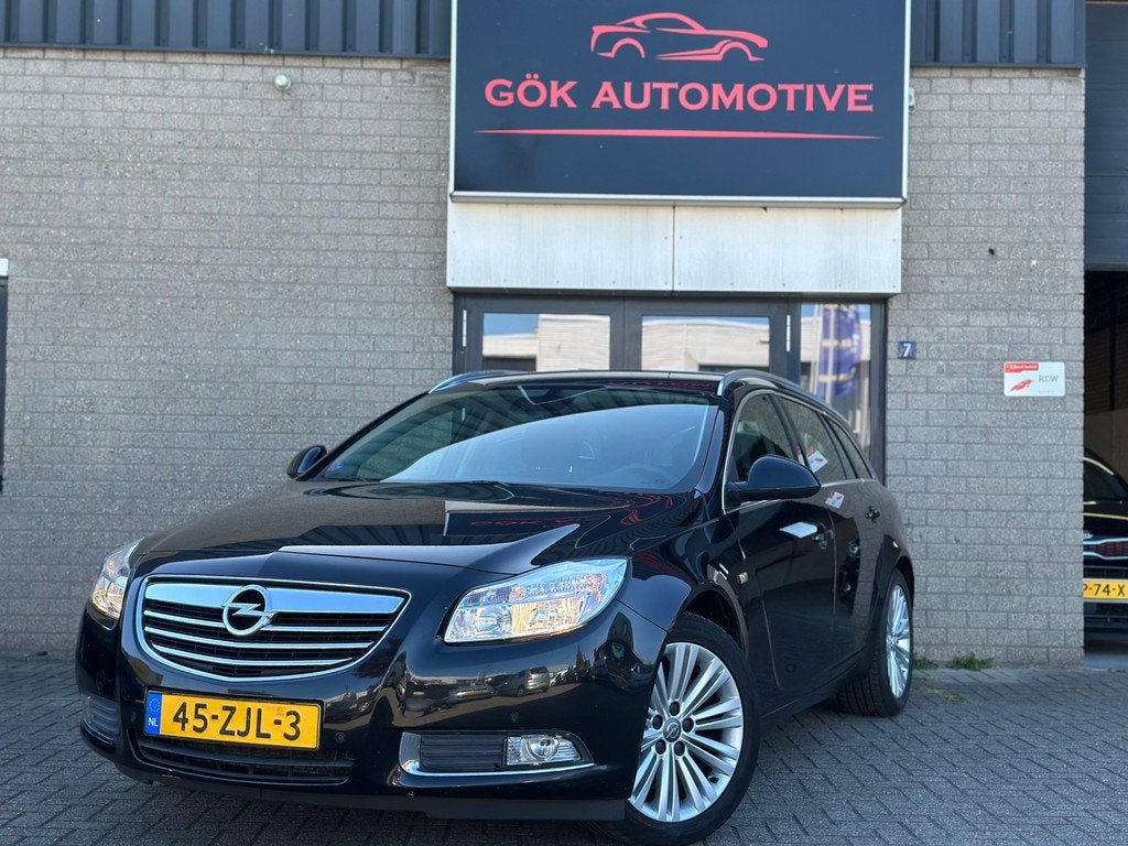 Opel Insignia Sports Tourer 1.4 Turbo EcoFLEX Business+ / Cl, Euro 5, Stof, Gebruikt, Zwart