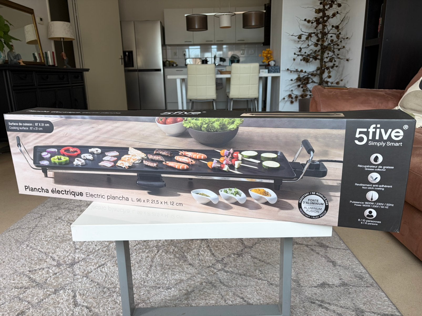 Bakplaat tafelgrill 90x23 cm (Nieuw), Ophalen, Nieuw