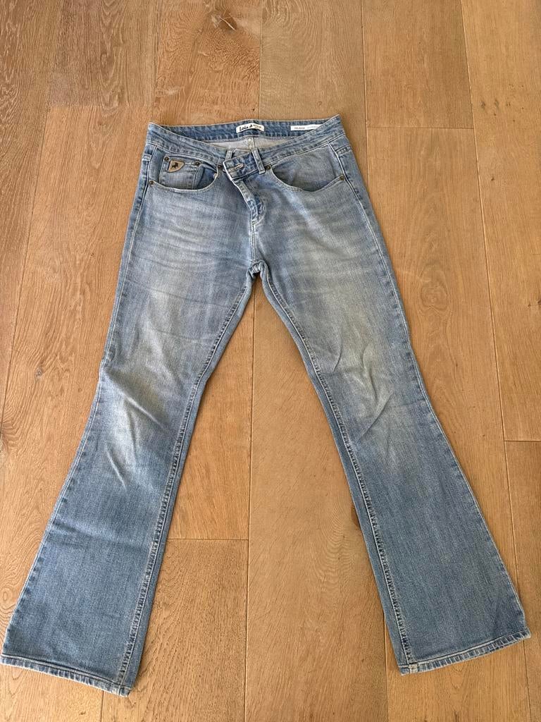Lois Melrose High Rise Flare Jeans, Ophalen of Verzenden, Gedragen, Blauw, Overige jeansmaten
