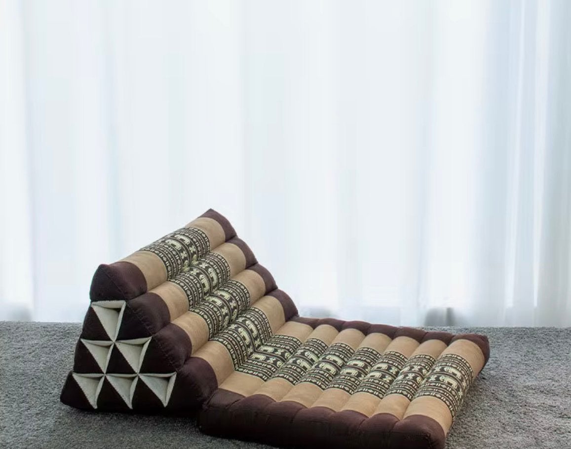 Kapok thais kussen 4 stuks, Ophalen of Verzenden, Zo goed als nieuw, Eenpersoons, Minder dan 150 cm