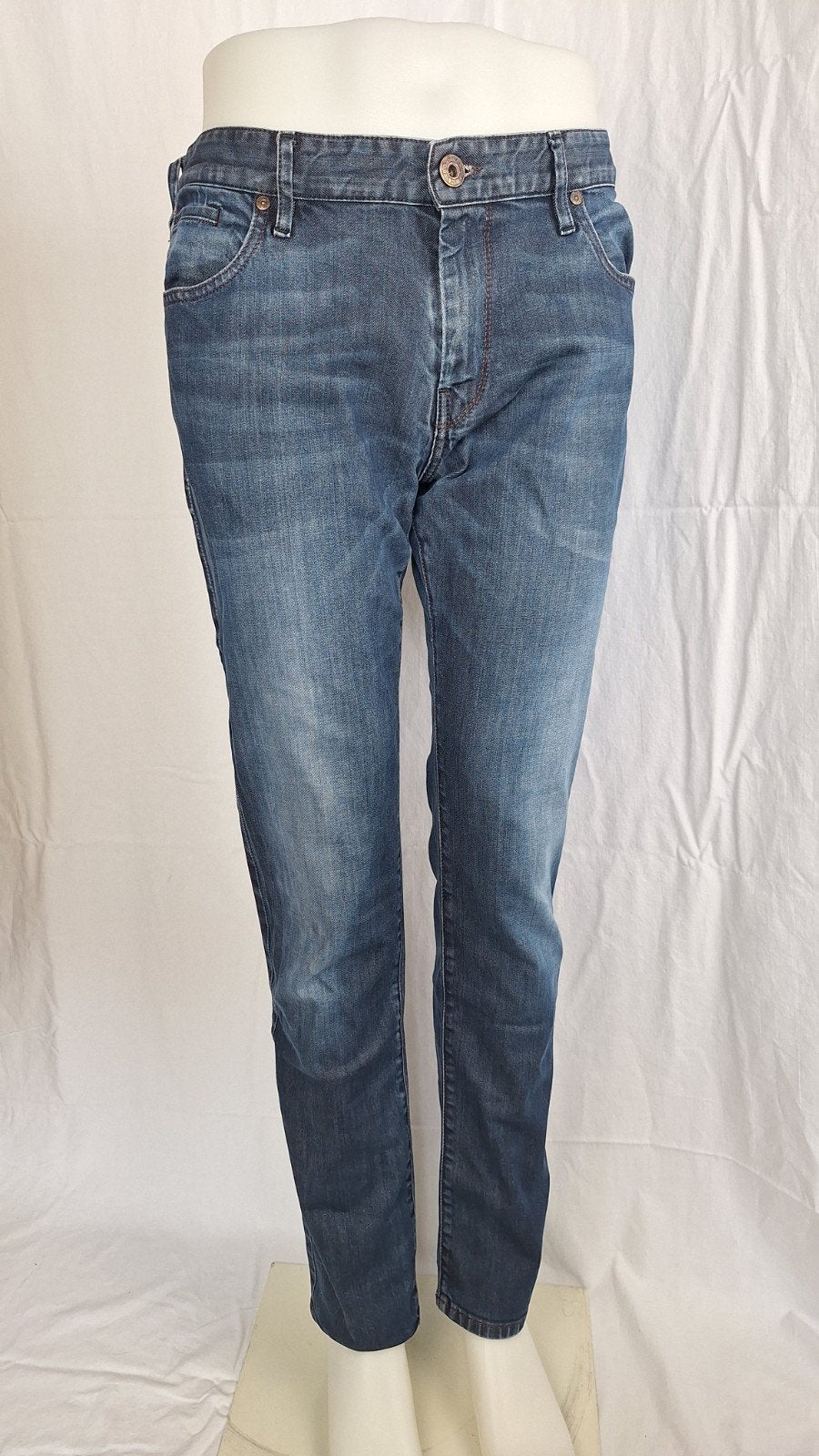 Nieuw staat - Hugo Boss heren spijkerbroek - Maat W35/L34, Kleding | Heren, Spijkerbroeken en Jeans, Blauw, Nieuw, Ophalen of Verzenden