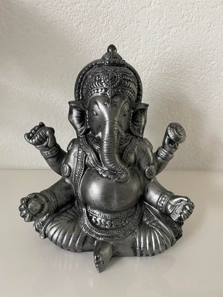 Beeldje Ganesha, polyresin, Ophalen