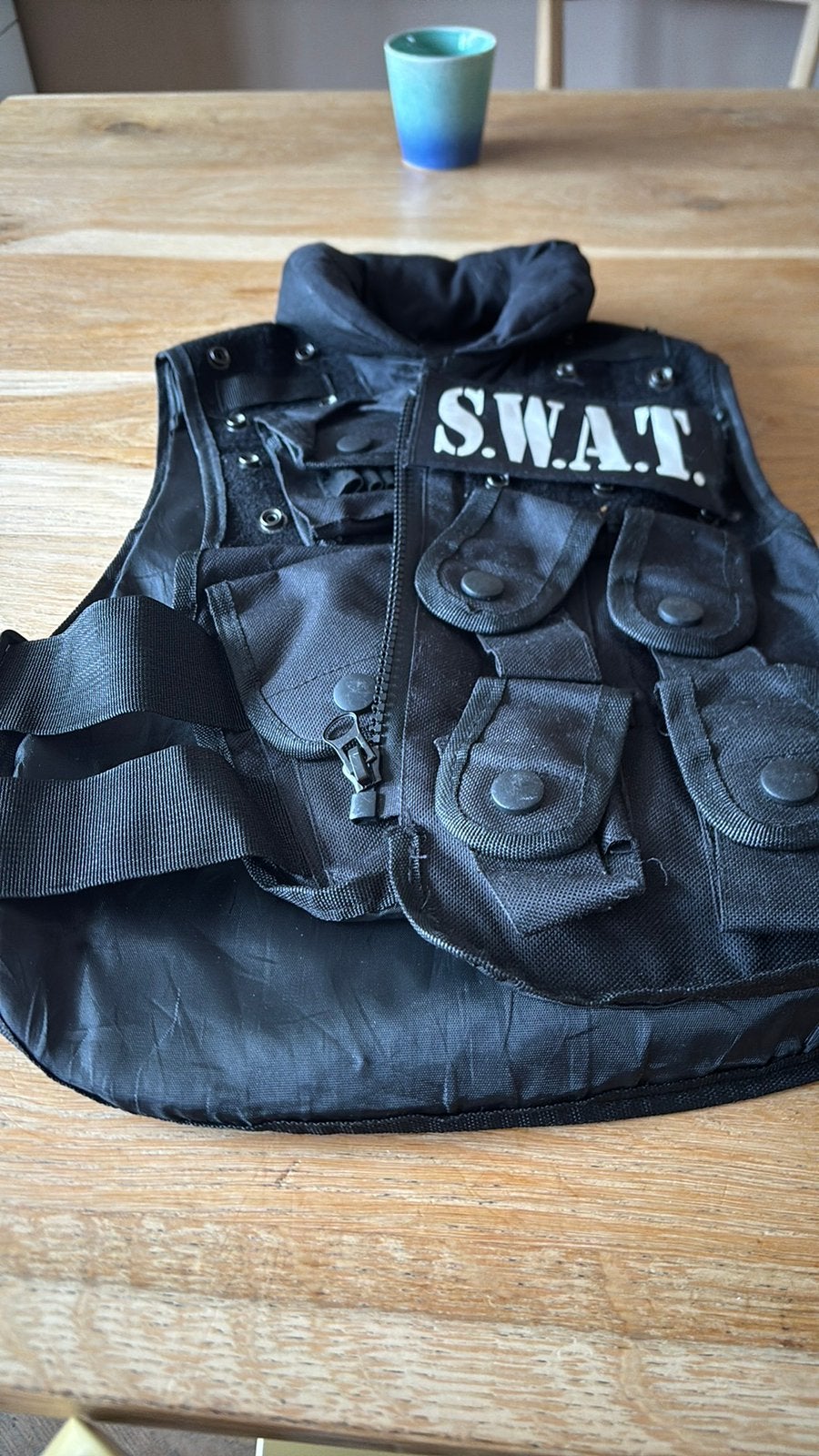 Swat vest en pet, Ophalen of Verzenden, Zo goed als nieuw, Jongen of Meisje