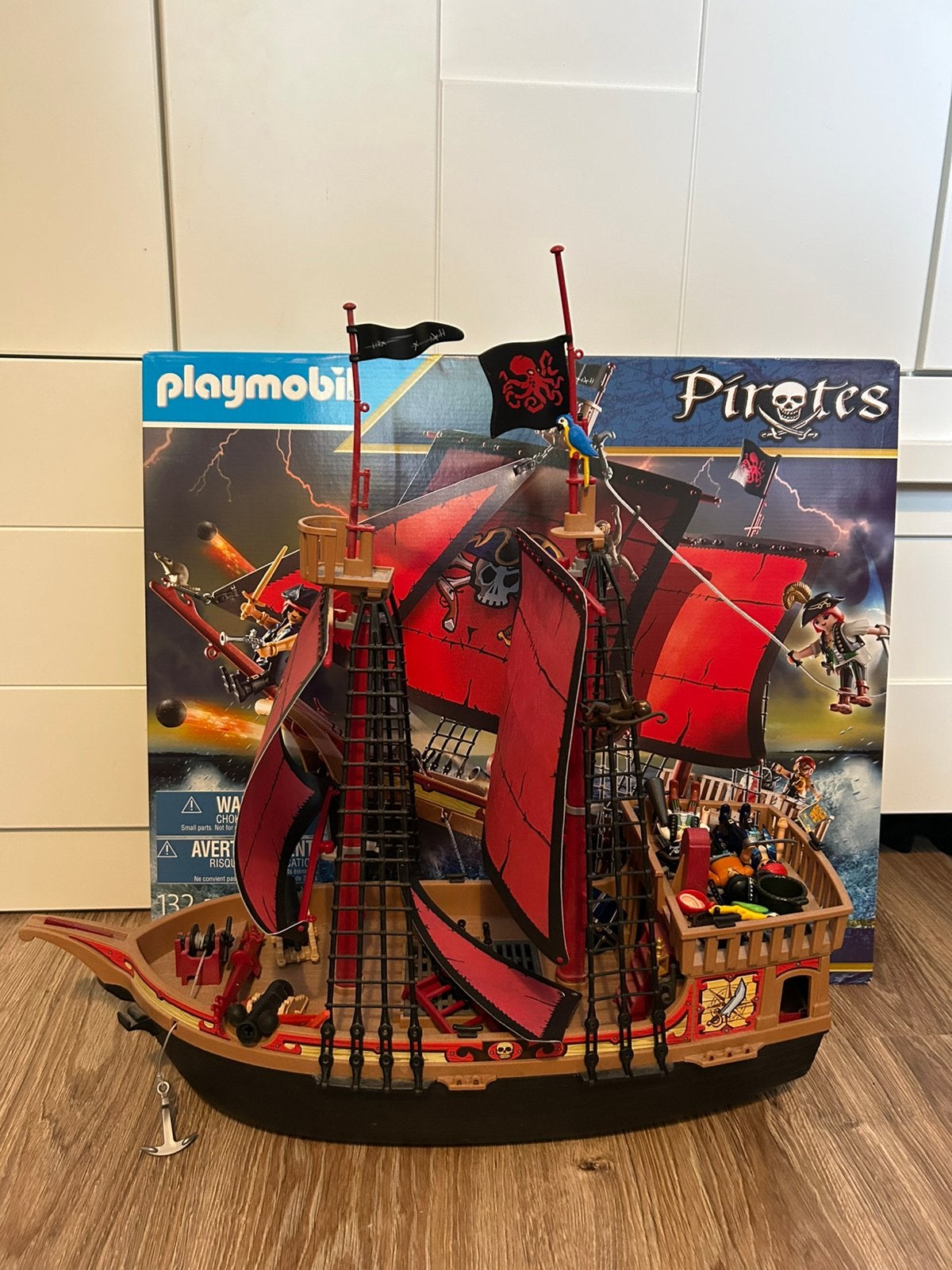Playmobil piratenschip 70411, Kinderen en Baby's, Pirates, Gebruikt, Complete set, Ophalen of Verzenden