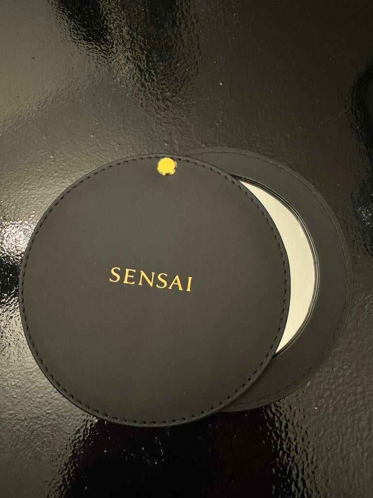 Sensai Spiegeltje, Verzenden, Zo goed als nieuw, Zwart, Gehele gezicht