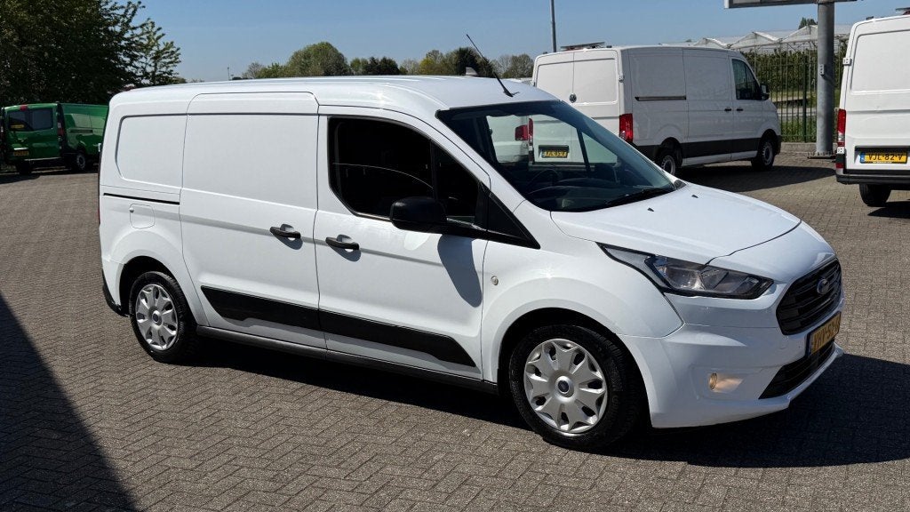 Ford Transit Connect 1.5 TDCI 74KW 100PK L2H1 MAXI KOELWAGEN, 1350 kg, Gebruikt, 4 cilinders, Wit