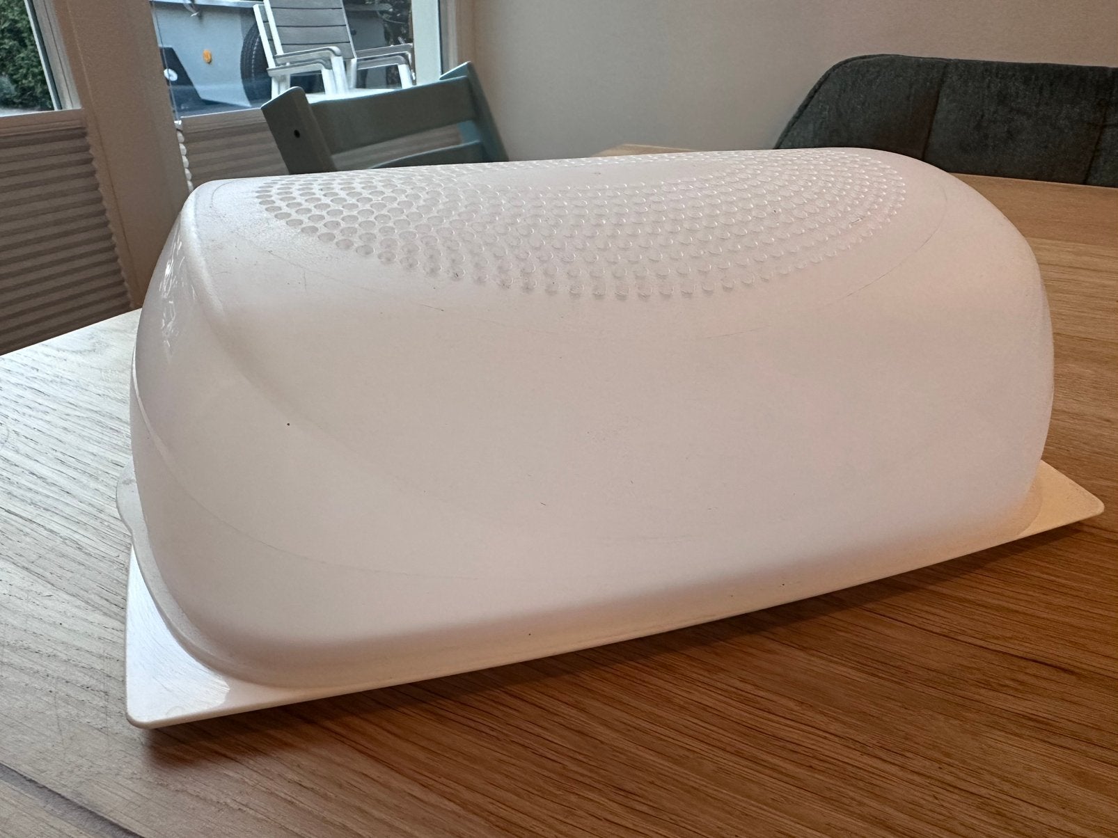 Kaasdoos tupperware, Huis en Inrichting, Keuken | Tupperware, Ophalen of Verzenden, Zo goed als nieuw, Wit, Overige typen
