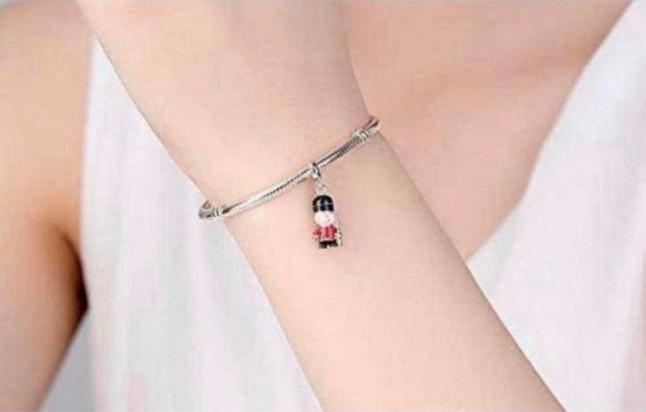 British Royal Guard Charm Sterling silver - Bedel uit london, Overige merken, Nieuw, Ophalen of Verzenden, H
