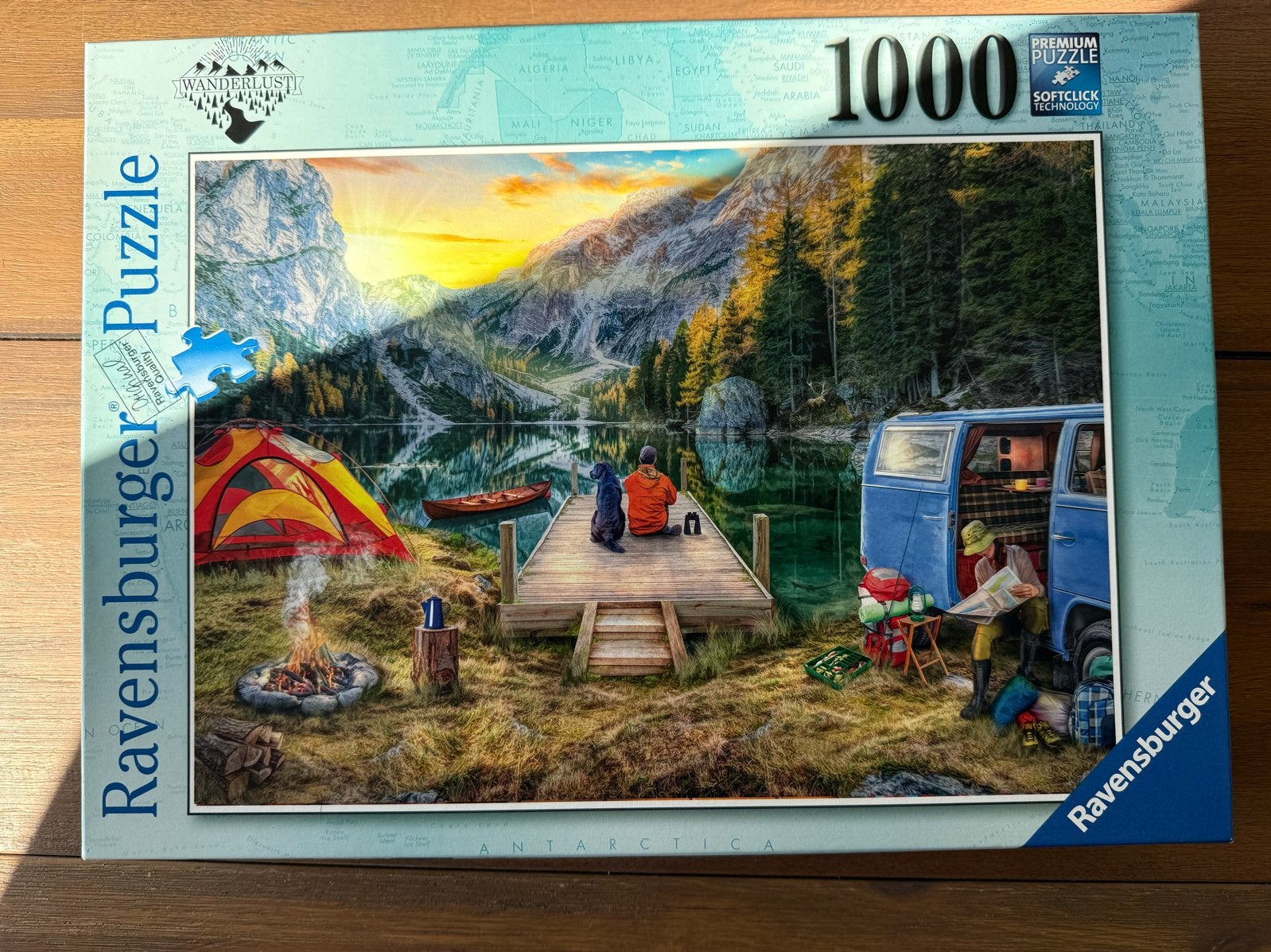 Ravensburger Legpuzzel 1000 stukjes - Van Life, Ophalen of Verzenden, 500 t/m 1500 stukjes, Zo goed als nieuw, Legpuzzel