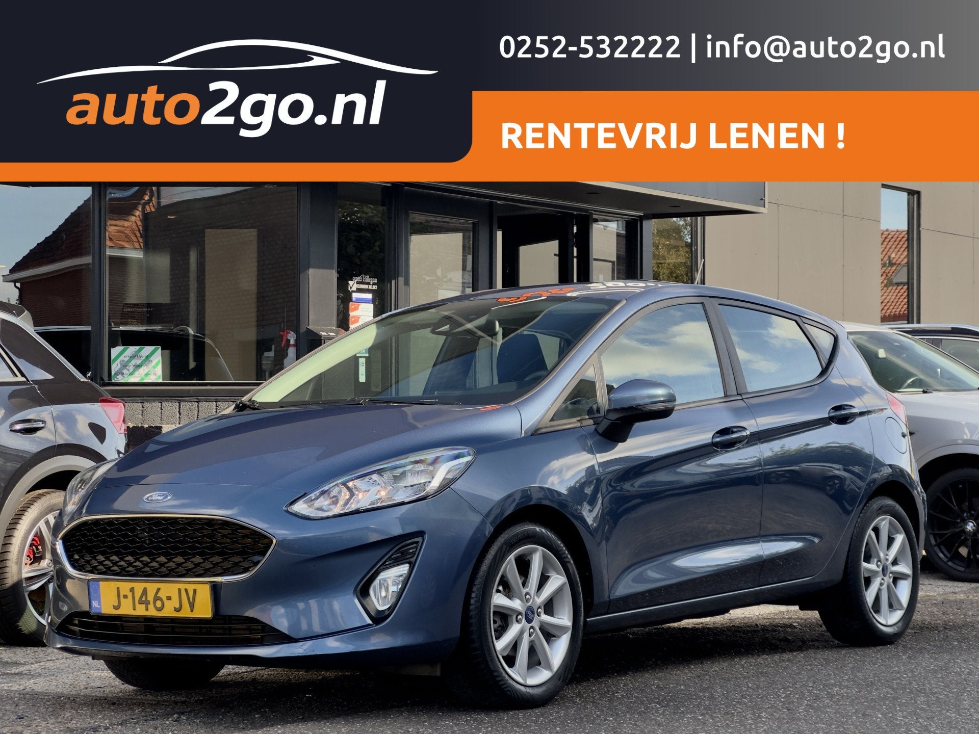 Ford Fiesta 1.0 ECOBOOST CONNECTED NAVI APPLE-CARPLAY AIRCO, Auto's, Voorwielaandrijving, Gebruikt, Euro 6, 580 kg