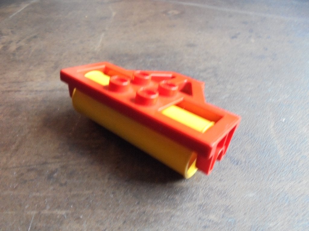 Lego Duplo Farm Plow Roller Holder with Roller (zie foto's), Ophalen of Verzenden, Gebruikt, Losse stenen, Duplo