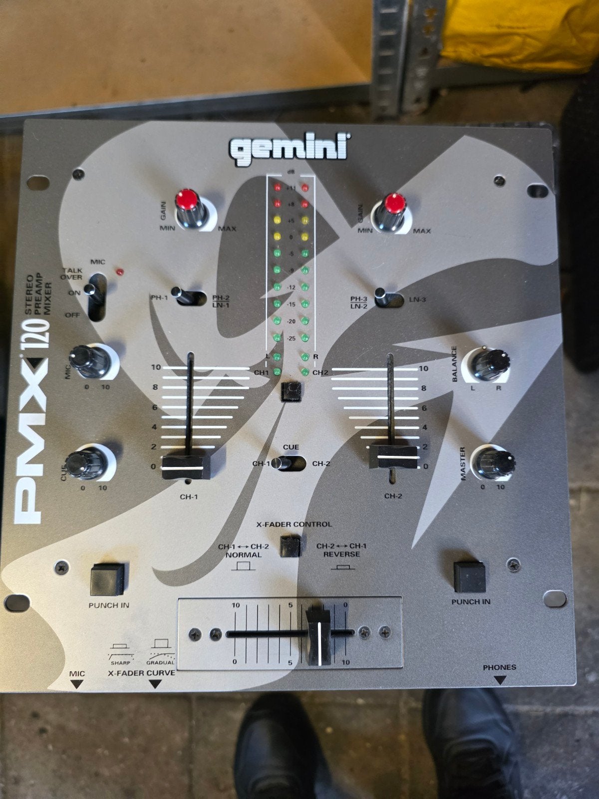Gemini PMX120, Ophalen of Verzenden, Gebruikt, Minder dan 5 kanalen