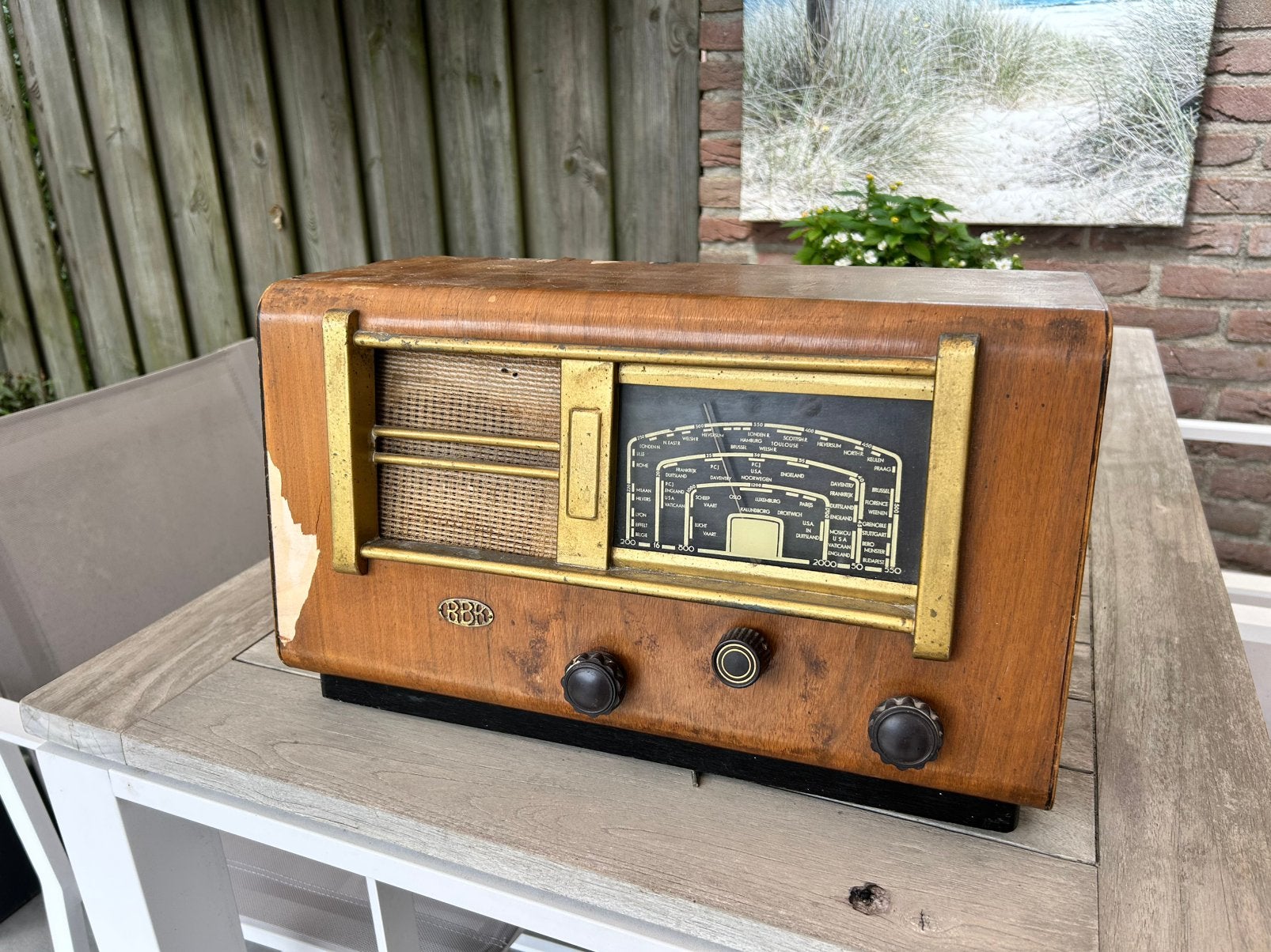 RBK radio uit 1958. Voor de verzamelaar., Ophalen