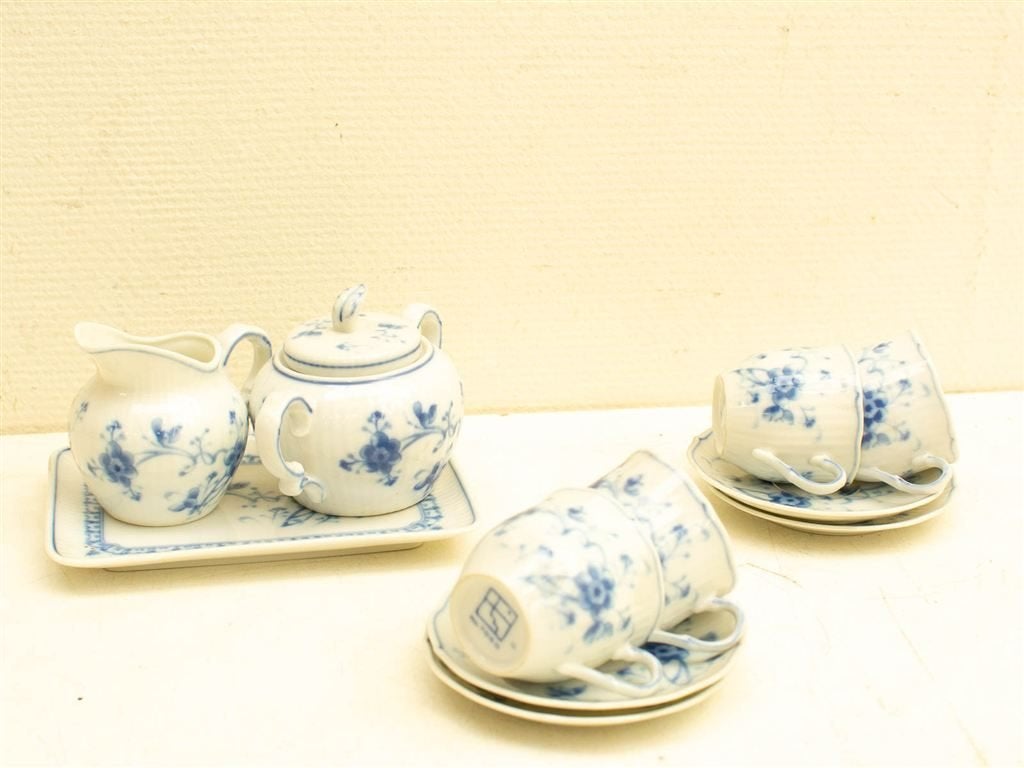 12 victoria blue servies 31959, Gebruikt, Ophalen of Verzenden, Bord(en), Overige stijlen