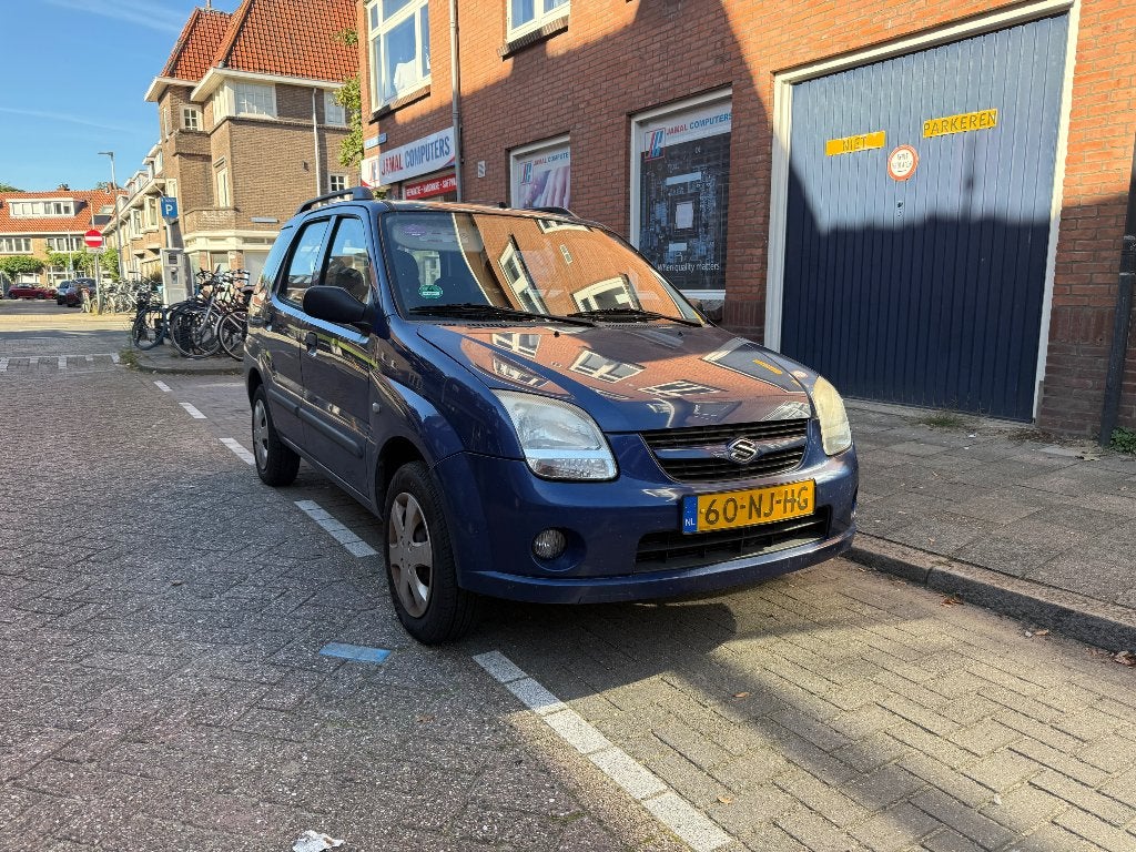 Suzuki Ignis 1.5 5D 2003 Blauw, Auto's, Voorwielaandrijving, 15 km/l, 4 cilinders, Handgeschakeld