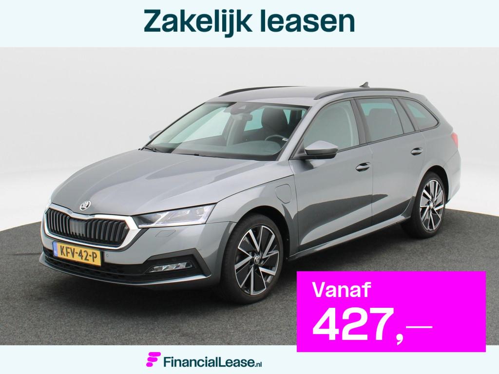 Skoda Octavia Combi 1.4 TSi iV PHEV 218 Pk Sportline Busines, Stof, Euro 6, 4 cilinders, 13 kWh