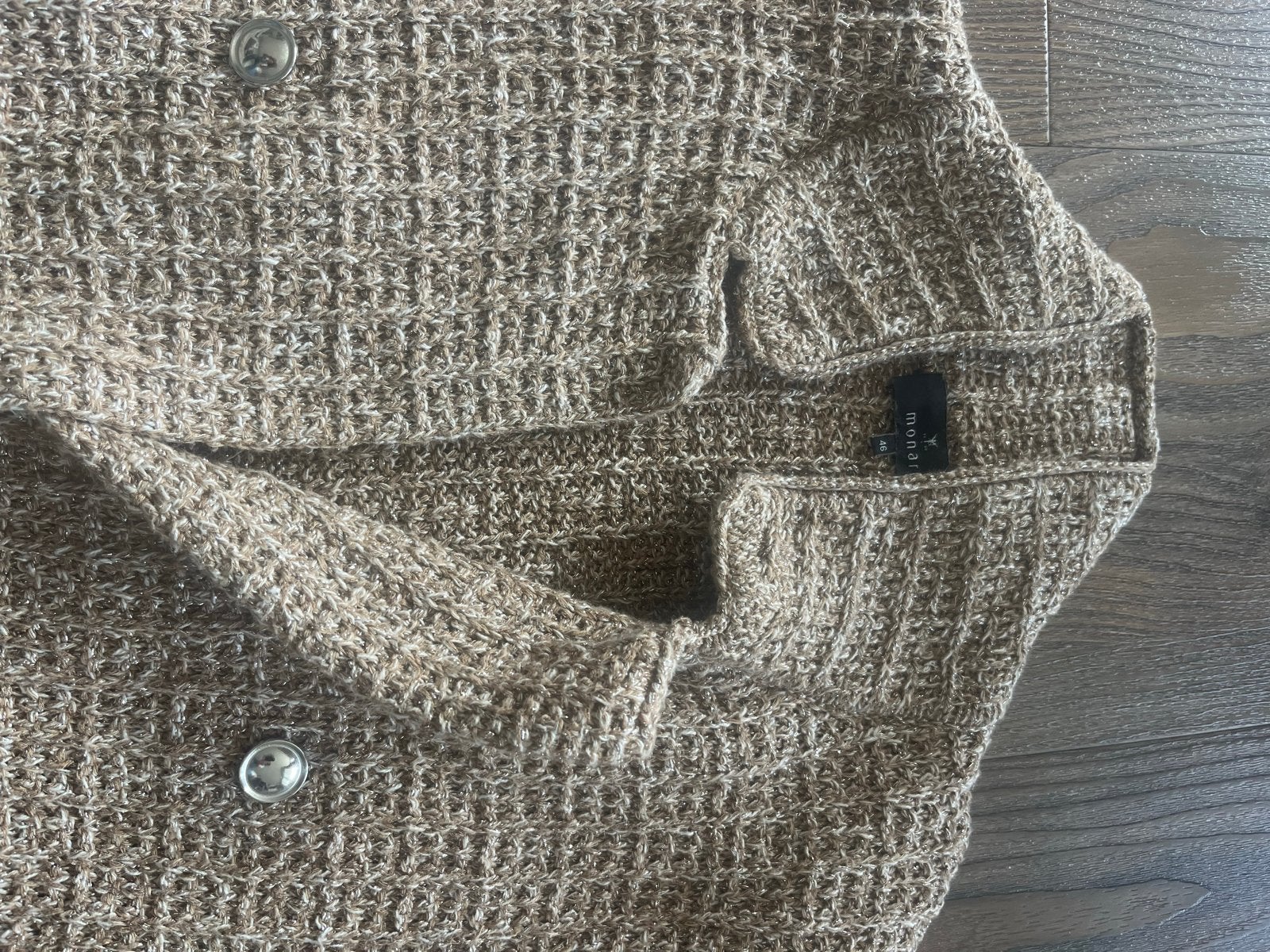 Monari Jasje Maat 46 - Nieuw Lichtbruin, Bruin, Maat 46/48 (XL) of groter, Nieuw, Ophalen of Verzenden