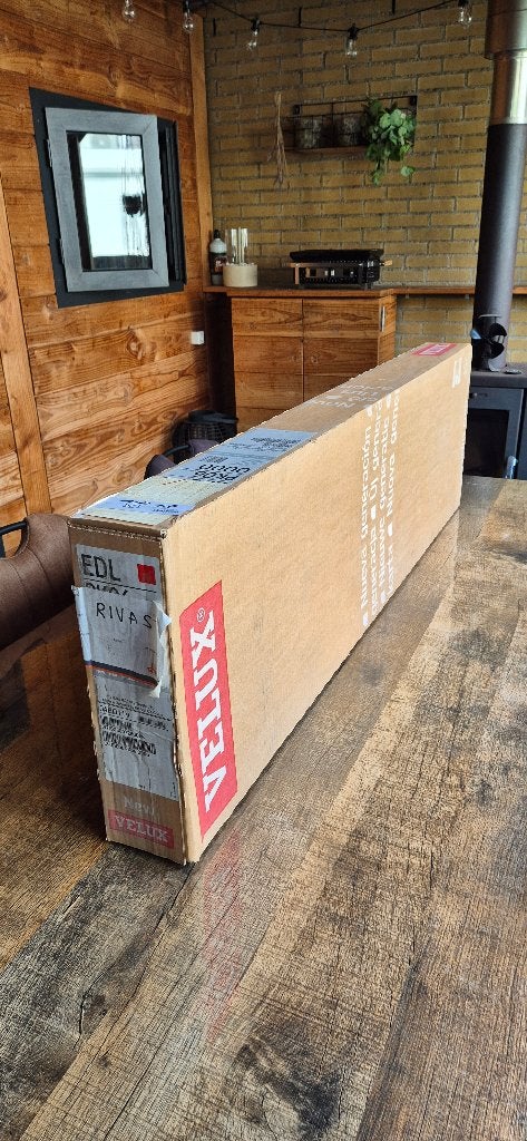 Velux EDL PK06 0000 VELUX gootstuk voor leien 94*118, Ophalen, 80 tot 120 cm, Nieuw, 80 tot 120 cm