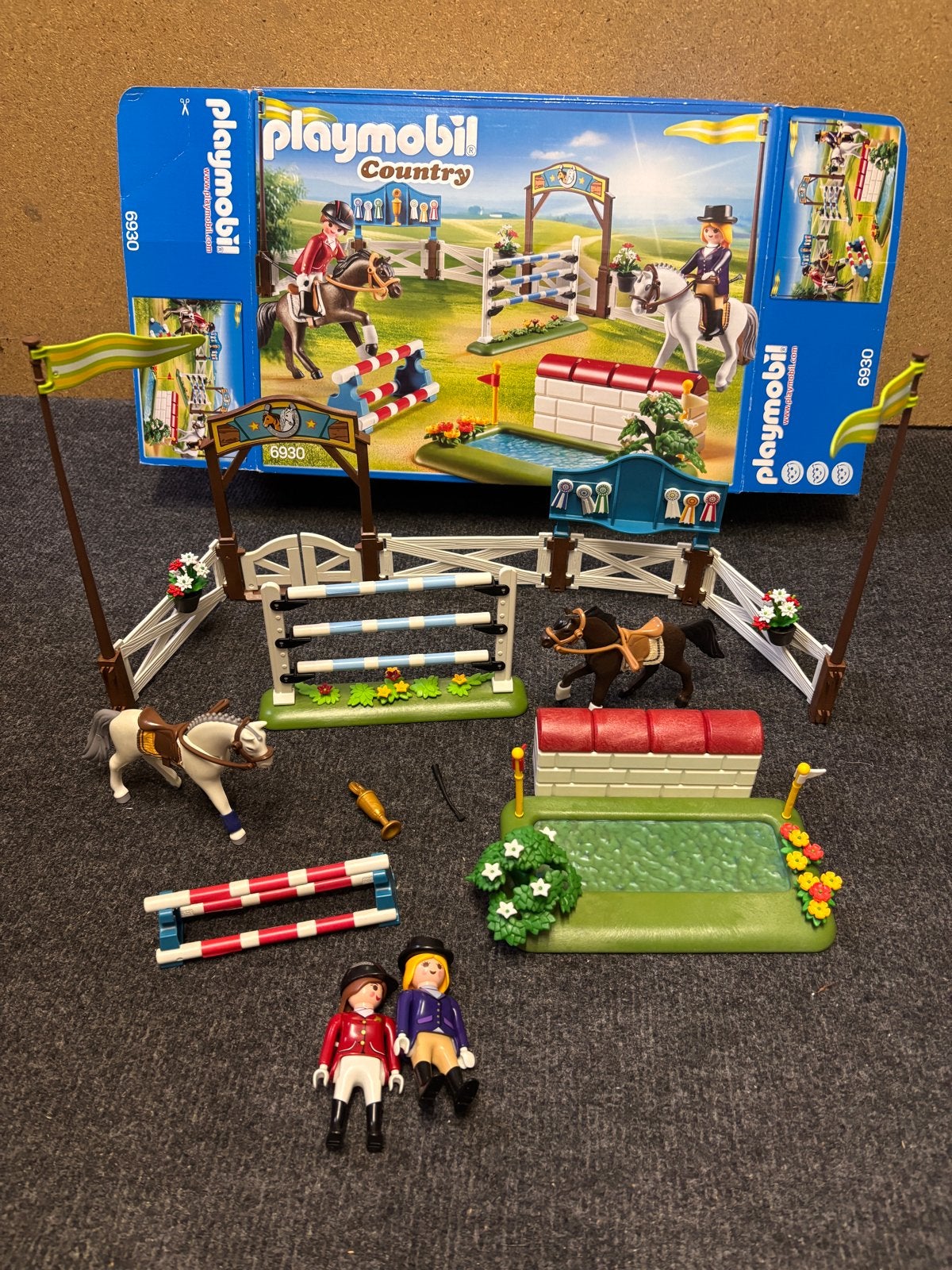 Playmobil Country Paardenshow Set 6930, Ophalen, Zo goed als nieuw, Jongen of Meisje